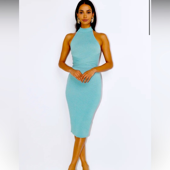 Hello Molly You’re Goals Midi Dress in Sage - Picture 1 of 1